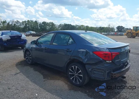 2017 Toyota Corolla Se из США, поврежденный, VIN 2T1BURHEXHC911097